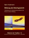 Buchcover Bildung als Gleichgewicht