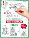 Buchcover Die Kunst des Zeichnens für Kinder Zeichenschule - Tiere