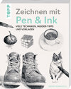 Buchcover Zeichnen mit Pen & Ink
