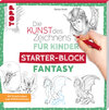 Buchcover Die Kunst des Zeichnens für Kinder Starter-Block - Fantasy