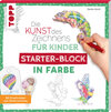 Buchcover Die Kunst des Zeichnens für Kinder Starter-Block - In Farbe