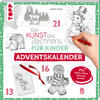 Buchcover Die Kunst des Zeichnens für Kinder Adventskalender