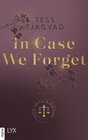 Buchcover In Case We Forget