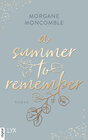 Buchcover A Summer to Remember