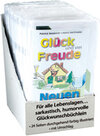 Buchcover Glück und viel Freude ... 36 Glückwunschbüchlein im Display