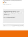 Buchcover Windenergiespeicherung durch Nachnutzung stillgelegter Bergwerke - Kurzbericht