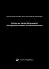 Buchcover Einflüsse auf die Oberflächenqualität von Organoblechbauteilen im Thermoformprozess
