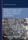 Buchcover Modal and normative content of ilmenite in gabbros from the ophiolite complexes of Fanouj, SE Iran