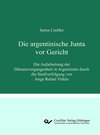 Buchcover Die argentinische Junta vor Gericht