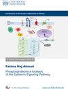 Buchcover Phosphoproteomics Analysis of the Systemin Signaling Pathway