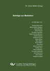 Buchcover Beiträge zur Mediation