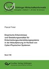 Buchcover Empirische Erkenntnisse und Gestaltungsansätze für Entscheidungsunterstützungssysteme in der Ablaufplanung im Kontext vo