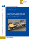 Buchcover A compact mode-locked diode laser system for high precision frequency comparison experiments