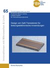Buchcover Design von GaN Transistoren für leistungselektronische Anwendungen