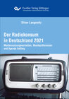 Buchcover Der Radiokonsum in Deutschland 2021