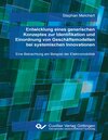 Buchcover Entwicklung eines generischen Konzeptes zur Identifikation und Einordnung von Geschäftsmodellen bei systemischen Innovat