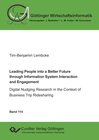 Buchcover Leading People into a Better Future through Information System Interaction and Engagement