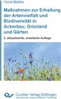 Buchcover Maßnahmen zur Erhaltung der Artenvielfalt und Biodiversität in Ackerbau, Grünland und Gärten