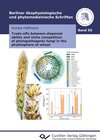 Buchcover Trade-offs between dispersal ability and niche competition of phytopathogenic fungi in the phyllosphere of wheat