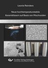 Buchcover Neue hochtemperaturstabile Keramikfasern auf Basis von Mischoxiden