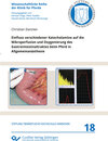 Buchcover Einfluss verschiedener Katecholamine auf die Mikroperfusion und Oxygenierung des Gastrointestinaltraktes beim Pferd in A