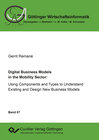 Buchcover Digital Business Models in the Mobility Sector