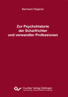 Buchcover Zur Psychohistorie der Scharfrichter und verwandter Professionen