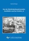 Buchcover Von der Kleinkinderbewahranstaltskandidatin zum/zur Erzieher_in