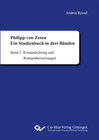 Buchcover Philipp von Zesen. Ein Studienbuch in drei Bänden