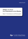 Buchcover Philipp von Zesen. Ein Studienbuch in drei Bänden