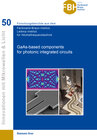 Buchcover GaAs-based components for photonic integrated circuits (Band 50)