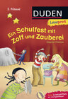 Buchcover Duden Leseprofi – Ein Schulfest mit Zoff und Zauberei, 2. Klasse