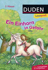 Buchcover Duden Leseprofi – Ein Einhorn in Gefahr, 2. Klasse