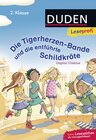 Buchcover Duden Leseprofi – Die Tigerherzen-Bande und die entführte Schildkröte, 2. Klasse