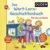 Buchcover Duden 36+: Mein Wort-Lern-Geschichtenbuch: Bei uns zu Hause