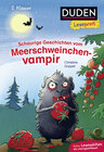 Buchcover Duden Leseprofi – Schaurige Geschichten vom Meerschweinchenvampir, 2. Klasse