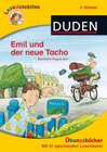 Buchcover Lesedetektive Übungsbuch: Emil und der neue Tacho, 2. Klasse