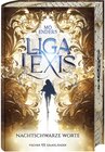 Buchcover Liga Lexis – Nachtschwarze Worte