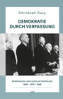 Buchcover Demokratie durch Verfassung