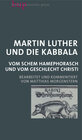 Buchcover Martin Luther und die Kabbala