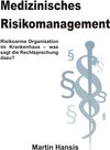 Buchcover Medizinisches Risikomanagement