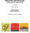 Buchcover Fehlstellen-Katalog - Catalog of Defects