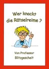 Buchcover Wer knackt die Rätselreime?