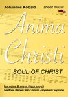 Buchcover Anima Christi