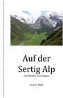 Buchcover Sertig Alp 2015