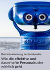 Buchcover Betriebsanleitung Personalsuche