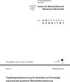 Buchcover Tragfähigkeitsberechnungen für Kehlnähte auf Grundlage experimentell gestützter Werkstoffmodellierung