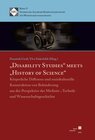 Buchcover „Disability Studies“ meets „History of Science“