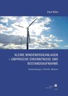 Buchcover Kleine Windenergieanlagen - Empirische Erkenntnisse und Bestandsaufnahme