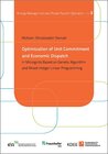 Buchcover Optimization of Unit Commitment and Economic Dispatch in Microgrids Based on Genetic Algorithm and Mixed Integer Linear 
